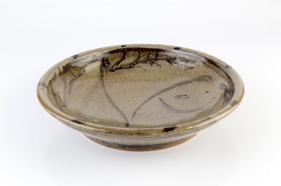 Lot 594 - Rupert Spira (b.1960) Bowl with dark oatmeal...