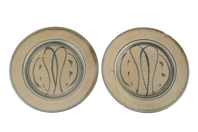 Lot 578 - Rupert Spira (b.1960) pair of dishes with...