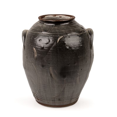 Lot 591 - Rupert Spira (b.1960) Large grey vessel with...