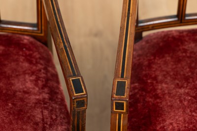 Lot 214 - A set of ten dining chairs, c.1880, attributed to Thomas Jeckyll, by Holland & Sons