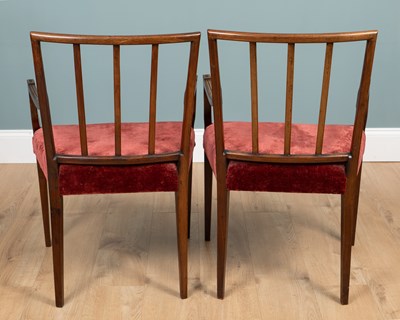 Lot 214 - A set of ten dining chairs, c.1880, attributed to Thomas Jeckyll, by Holland & Sons