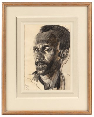 Lot 181 - Emma Sargeant (b.1954) 'Joseph', signed with...