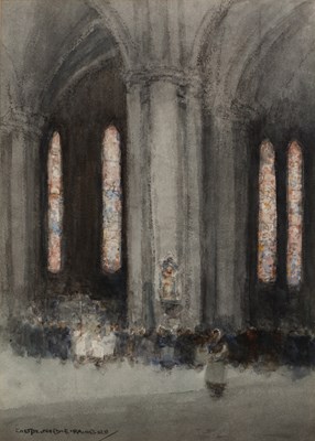 Lot 165 - Victor Noble Rainbird (1887-1936) Cathedral...