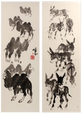 Lot 15 - Chinese school (20th century) Study of six...