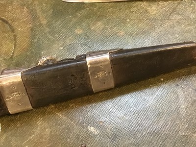 Lot 68 - A Late 19th century Scottish officers Dirk by...