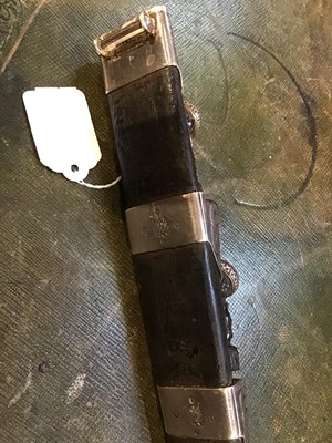 Lot 68 - A Late 19th century Scottish officers Dirk by...