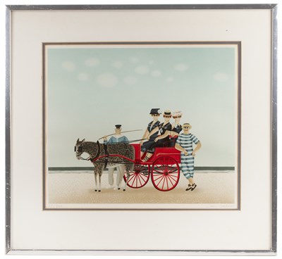 Lot 13 - Jan Balet (1913-2009) 'Three beach fleas',...