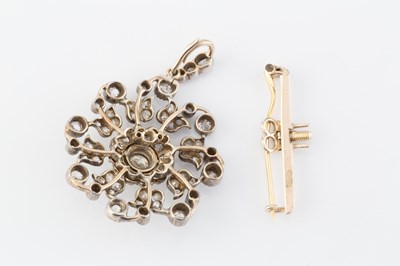 Lot 275 - A late 19th/early 20th century diamond...