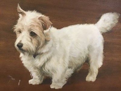 Lot 255 - Frances Mabel Hollams (1877-1963) 'Jill',...