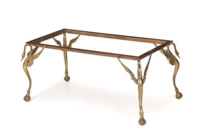 Lot 874 - Italian School Coffee table, circa 1960 brass,...