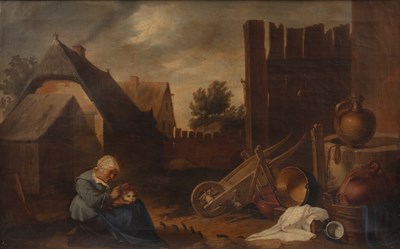 Lot 146 - Follower of David Teniers JNR (1610 - 1690)...