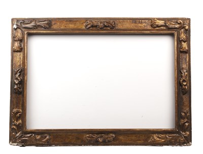 Lot 573 - An 18th century Spanish giltwood and gesso...