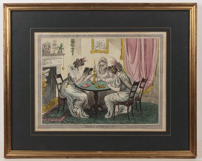 Lot 73 - James Gillray 'Tales of Wonder', etching with...