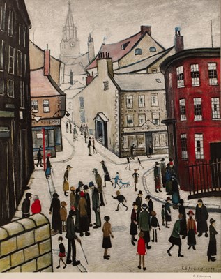 Lot 201 - Laurence Stephen Lowry (1887-1976) Berwick on...