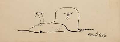 Lot 315 - Ronald Searle (1920-2011) The Fuhrer, a...