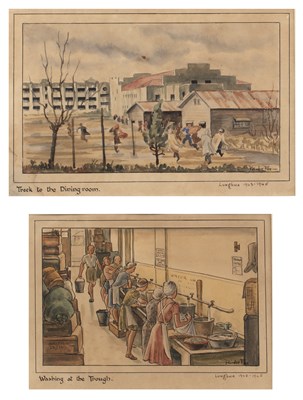 Lot 319 - Deirdre Fee (20th century) 'Trek to the Dining...