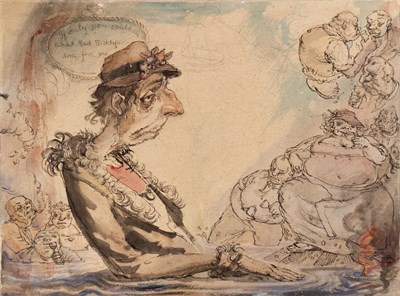 Lot 321 - Follower of Thomas Rowlandson (1756 - 1827)...