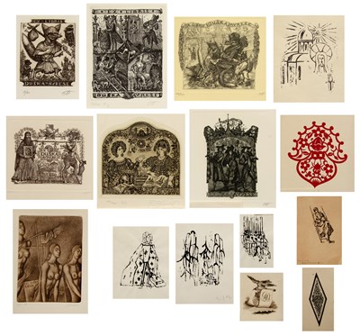 Lot 77 - An assorted collection of prints and...