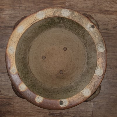 Lot 405 - Svend Bayer (b.1946) Large studio pottery...