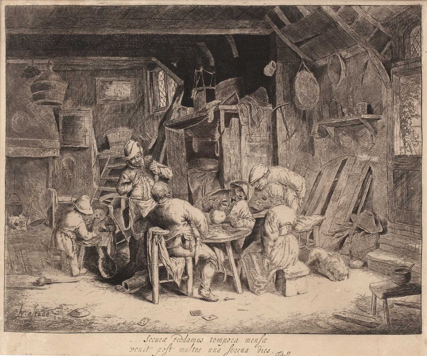 Lot 128 - After Adriaen Van Ostade (1610-1685) 'The...