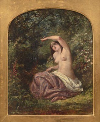 Lot 266 - George Wells (act. 1842-1888) Female nude with...