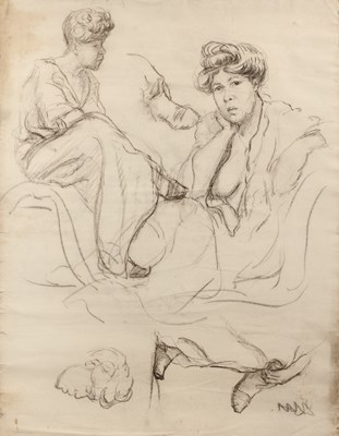 Lot 302 - Winifred Eugene Ballard (1885-1921) Standing...