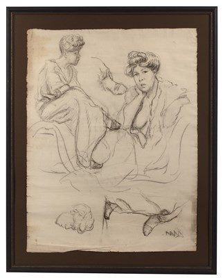 Lot 302 - Winifred Eugene Ballard (1885-1921) Standing...
