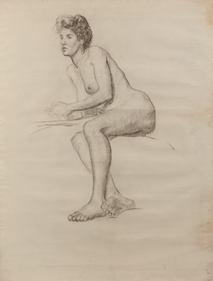 Lot 302 - Winifred Eugene Ballard (1885-1921) Standing...