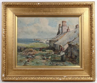 Lot 125 - William Cartledge (1891-1976) 'Cemaes Bay,...