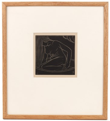 Lot 105 - Eric Gill (1882-1940) Girl in Bath, 1922...