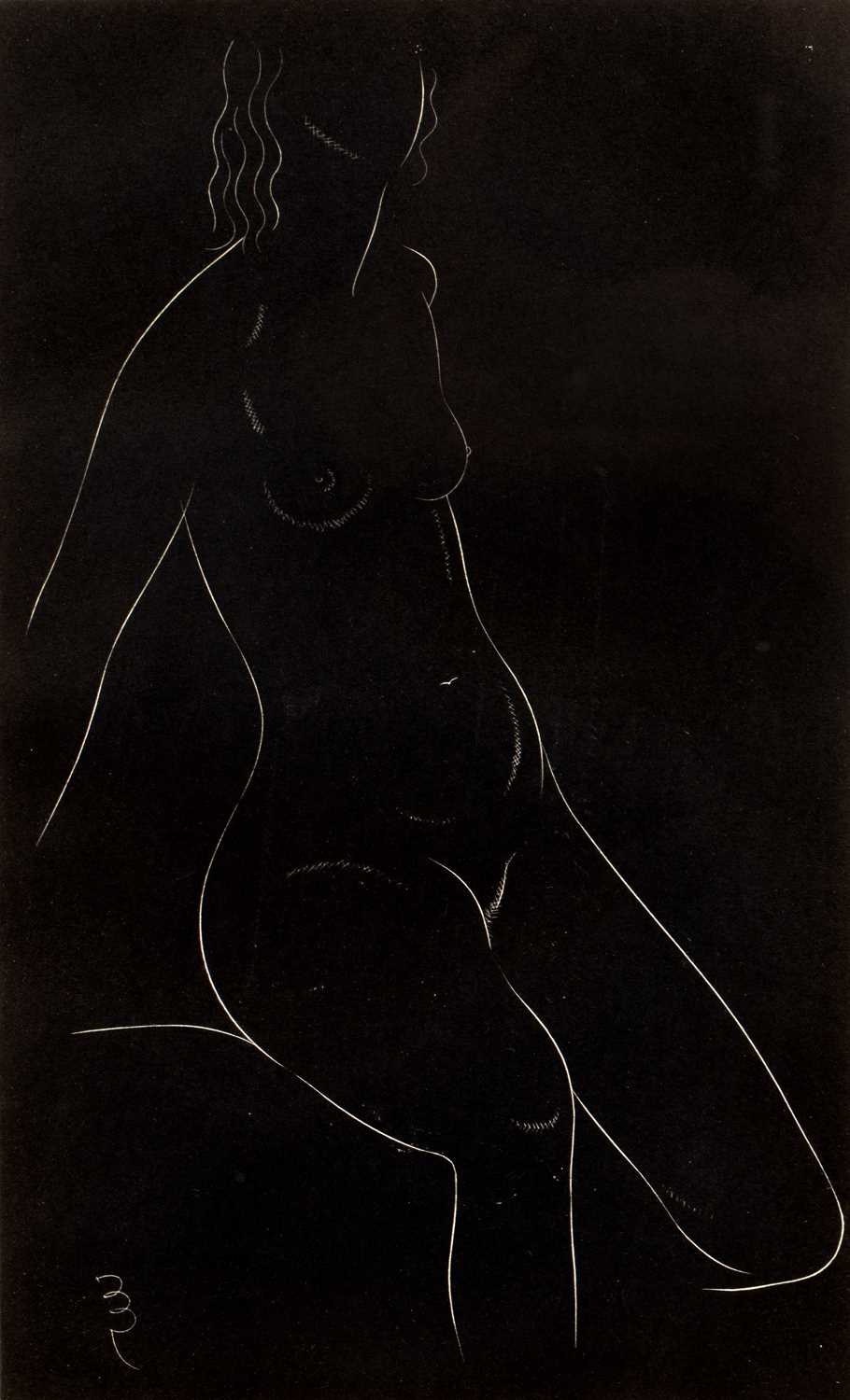 Lot 39 - Eric Gill (1882-1940) Two female nudes both...