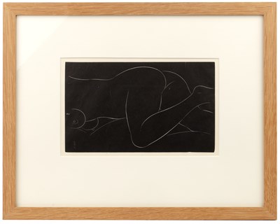 Lot 39 - Eric Gill (1882-1940) Two female nudes both...