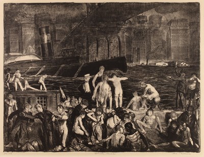 Lot 117 - George Bellows (1882-1925) Splinter Beach,...