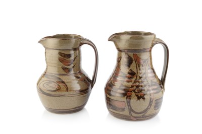 Lot 651 - Harry Davis (1910-1986) at Crowan Pottery Pair...