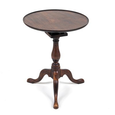 Lot 345 - A Georgian-style occasional tripod table