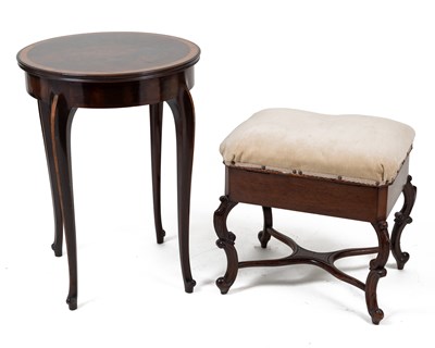 Lot 320 - Two items of 20th century furniture