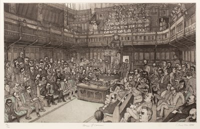 Lot 49 - Chris Orr (b. 1943) 'House of Commons',...