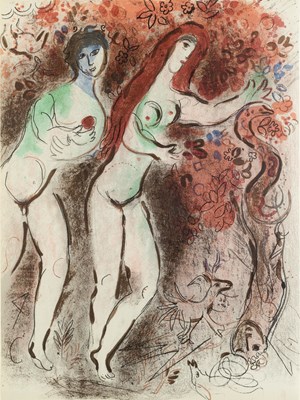 Lot 357 - Marc Chagall (1887-1985) Two plates from...