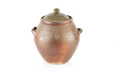 Lot 646 - Svend Bayer (b.1946) Twin handled pot and...