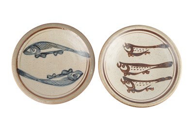 Lot 676 - Svend Bayer (b.1946) Two shallow bowls or...