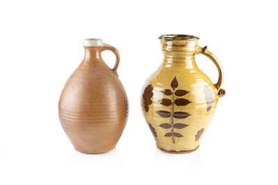 Lot 682 - Douglas Fitch (b.1964) Large jug slipware,...