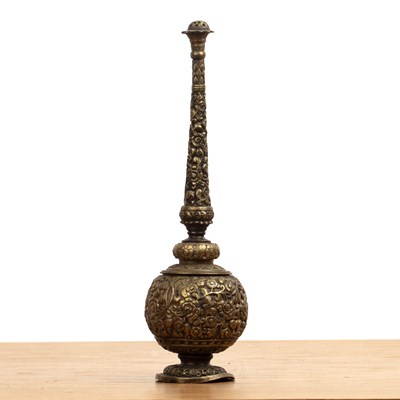 Lot 412 - Bronze water dropper Indian Mughal with...