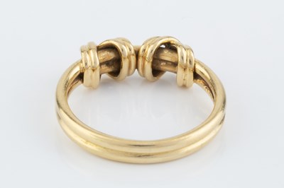 Lot 252 - An 18ct gold dress ring by Tiffany & Co.,...