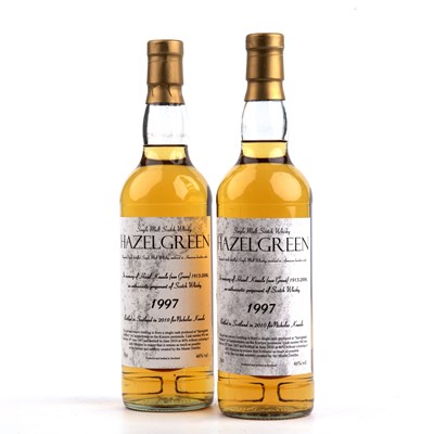 Lot 311 - Two 70cl bottles of whisky labeled Hazelgreen...