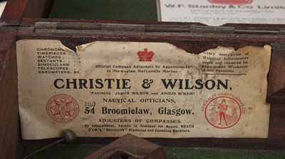 Lot 55 - A brass sextant by Heath and Co London, with...