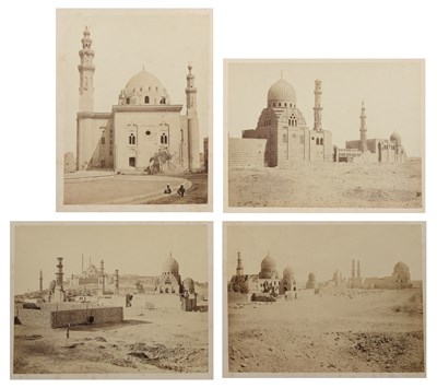 Lot 41 - A group of four 19th century black and white...