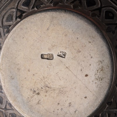 Lot 253 - Two pieces of Niello silver work Russian, 20th...