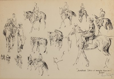 Lot 42 - After Tom Coates Sketch book studies of...