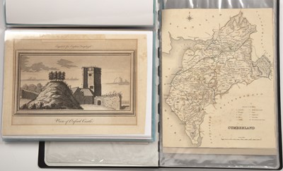 Lot 38 - A collection of unframed engravings of Oxford...