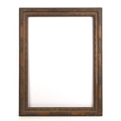 Lot 566 - A 19th century gilt frame in 17th century...